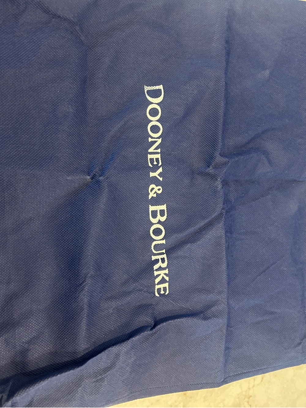 Dooney & Bourke Red Leather Shoulder Hobo with Gold Hardware With Dust Bag EUC - Picture 10 of 11